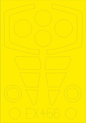Eduard #EX456 1/48 Convair F-106A Paint Mask for Trumpeter #02891 kit (1pc)