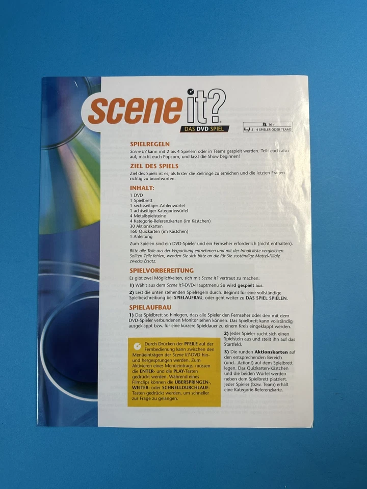 Scene it? - Das DVD Spiel - Kinoquiz mit echten Filmszenen - Bild 3 von 4