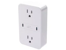 Monoprice 2-Outlet Wall Tap Power Strip w/ USB-C PD 50W + 20W PD Laptops Mobiles