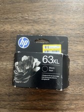 HP Genuine 63XL Black Ink Cartridge 12/2027 Sealed