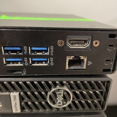 Dell OptiPlex 7080 Micro (Intel 10th Ge i5 10500T, 8GB PC4, 512GB