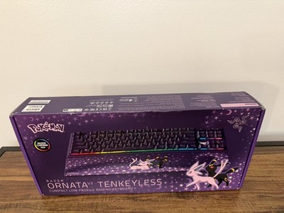  NEW  Pokemon x Razer Ornata V3 X Tenkeyless Espeon & Umbreon Edition Keyboard