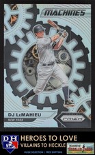 2020 Panini Prizm Machines Silver Prizm DJ LeMahieu #M-7 New York Yankees
