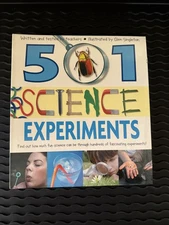 501 Science Experiments by Hinkler Books (2008, Hardcover)