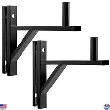 LyxPro Wall Mount Speaker Bracket for Professional Audio PA Speaker Holder Set