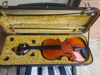 Wenzl Fuchs Erlangen Germany Fine Viola 1974 with K.L Meisel Bow Vintage