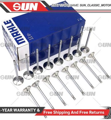 16x OEM Engine Intake Exhaust Valves For VW GTI GLI AUDI Q3 Q5 A3 A4 1.8T 2.0T