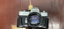 vintage minolta srt101 camera with Minolta Rokkor lens JAPAN w/case