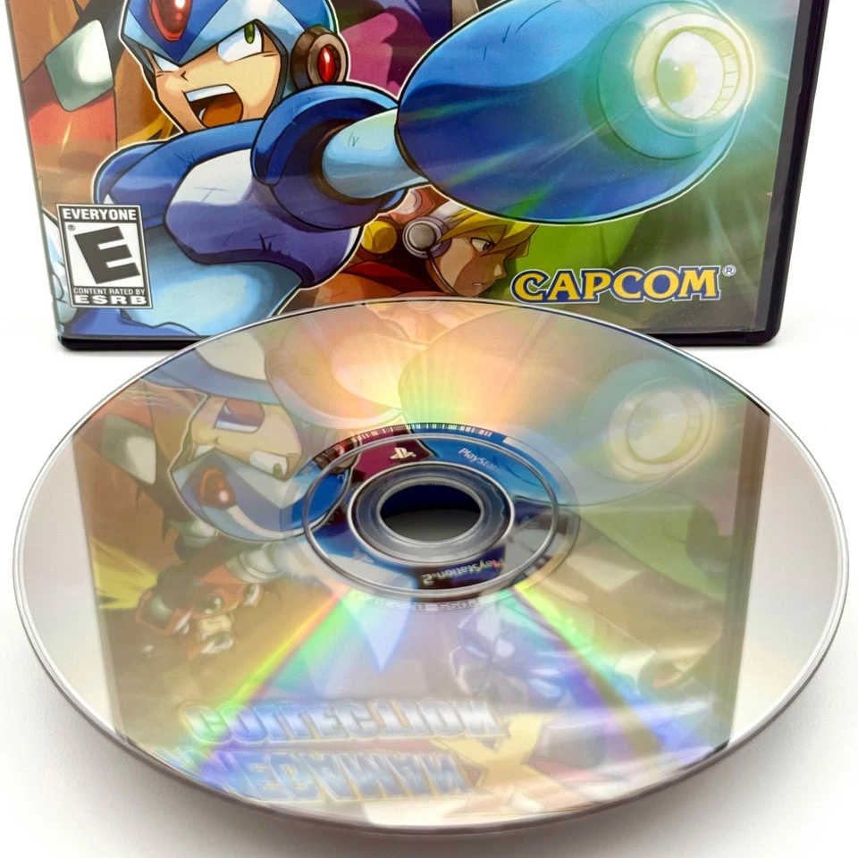 Mega Man X Collection (Sony PlayStation 2, 2006) - CIB Complete w/ Manual - Image 4 of 4