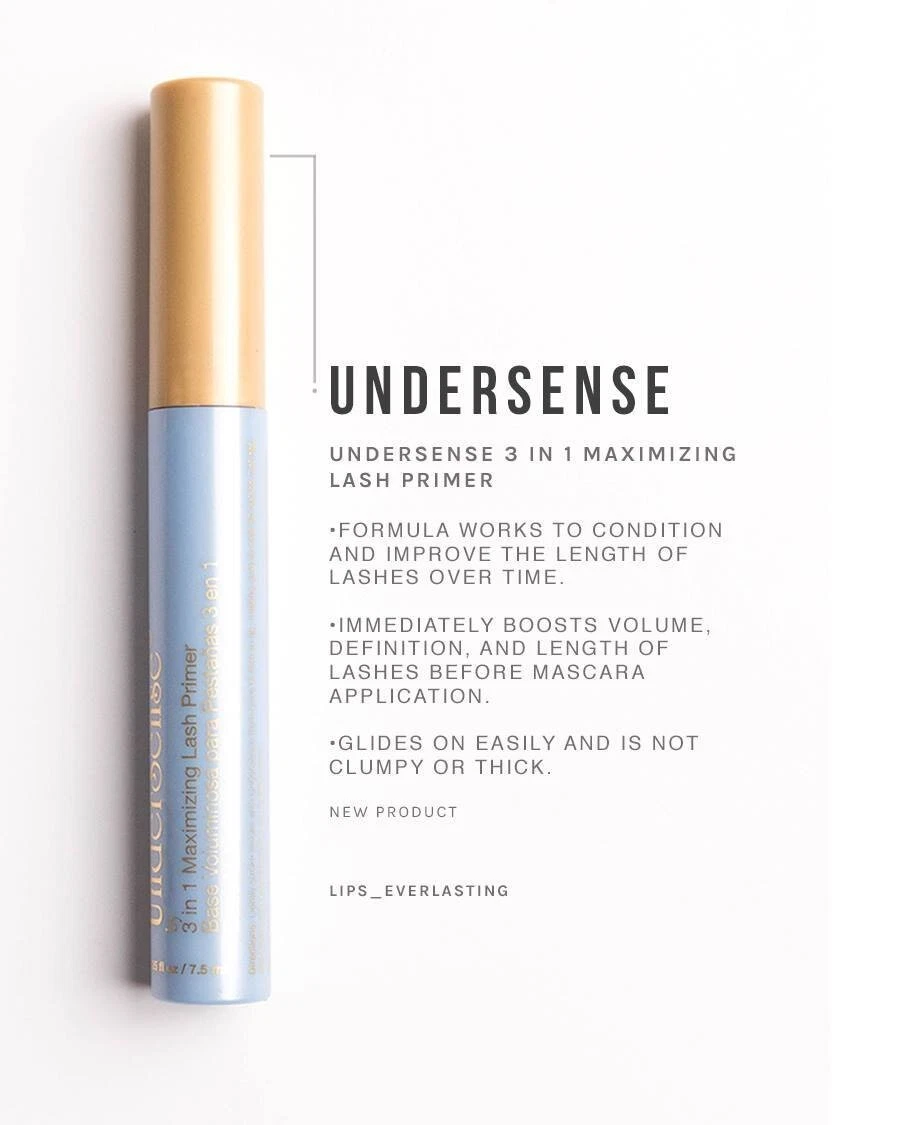 💟 UnderSense 3 in 1 Primer LashSense VolumeIntense MASCARA SeneGence NEW/SEALED