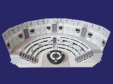 Huge Home One Briefing Diorama Playset 3.75 Star Wars Hasbro Kenner Ships Free