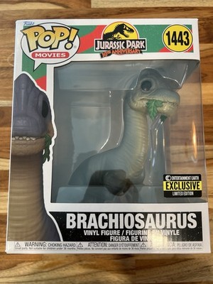 Funko POP Movies Jurassic Park Brachiosaurus 1443 Entertainment Earth VAULTED
