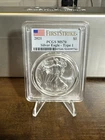 2021 MS70 PCGS Silver Eagle Type 2 Flag First Strike Label