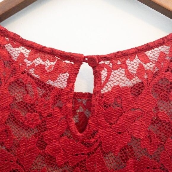 Seraphine Luxe Claret Lace Cocktail Dress | eBay