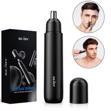 Nose and Ear Hair Trimmer for Men Women Electric Nose Hair Shaver with Battery  