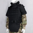 Russian Bagariy Body Vest Mens Nylon MVD MOLLE Tactical Vest Black Replica New