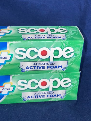 2-Crest Scope Complete Whitening Advanced Active Foam Toothpaste 8.2oz each. - Picture 6 of 10