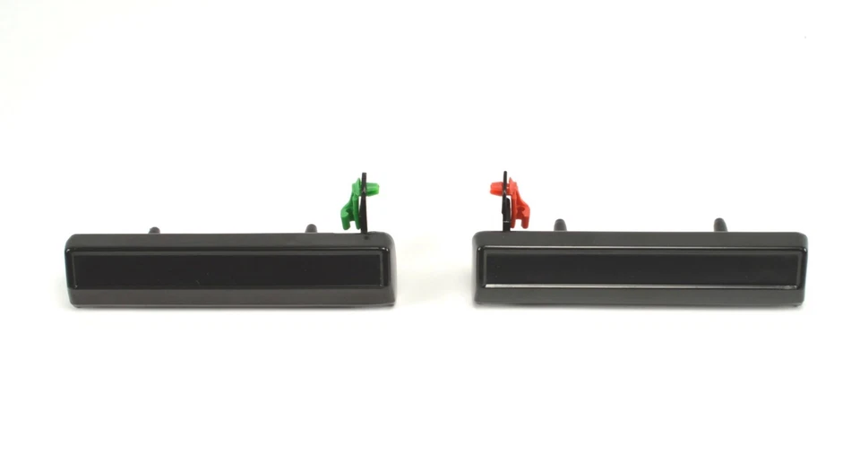 NUEVO Juego de manijas de puerta delantera exterior negras diestro y diestro para 83-94 S10 BLAZER JIMMY SONOMA Foto 2 de 4