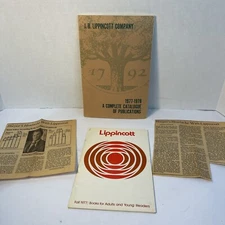 1977 A Complete Catalog Of Publications Jb Lippincott Company, Newspaper Clips