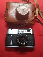 Soviet vintage  ameras FED-5B lens Industar-61l/d  case