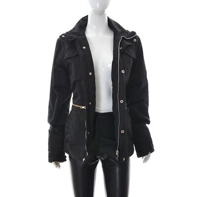 Elvine DALTON Dupont ComfortMax Classic Parka Jacket Womens Size S Small Black