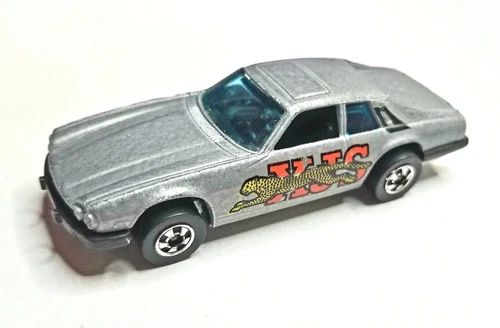 Vintage Hot Wheels Jaguar XJS Grey Blackwall Hong Kong Base BW