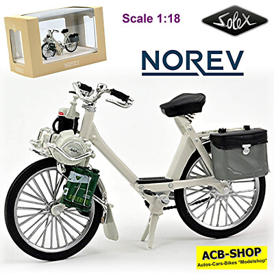 Solex Mofa Velosolex 3800 France Colour Edit 1971 weiss white 1:18