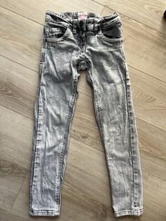 Jeans Grau 128