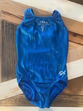 GK Leotard Adult SMALL Shimmer Blue