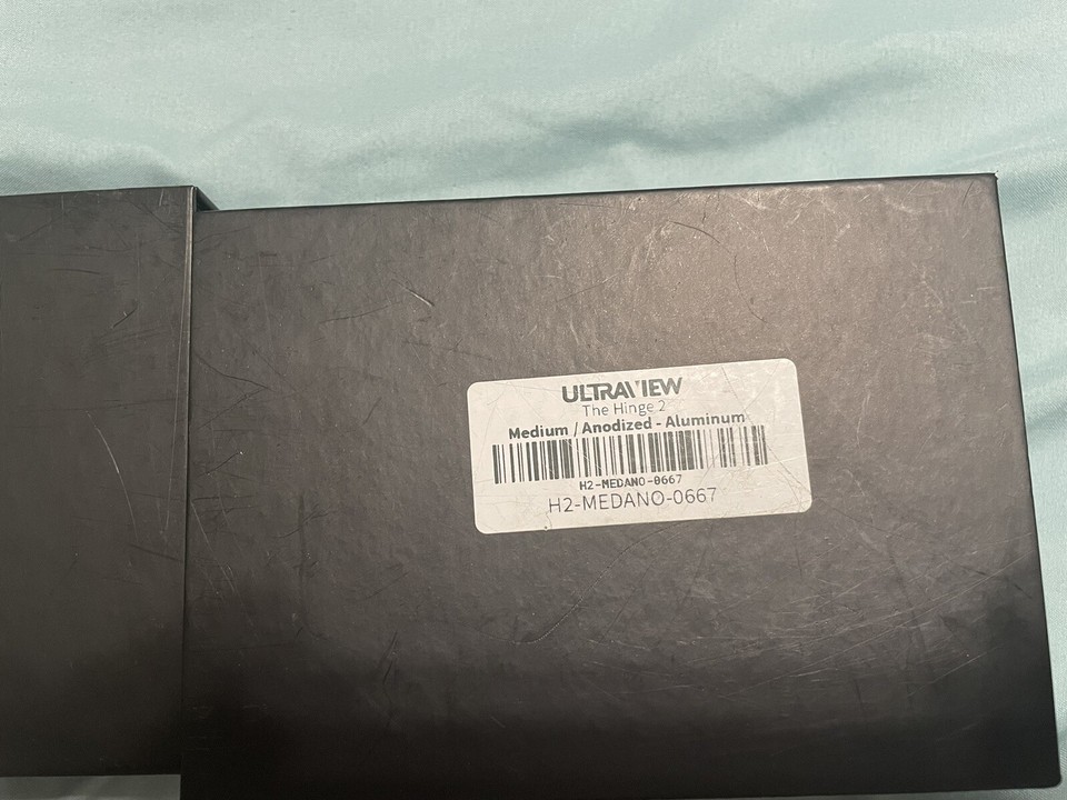 ULTRAVIEW THE HINGE 2 MEDIUM ANODIZED ALUMINUM WITH HUNTING BRACKET eBay