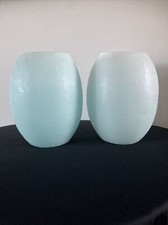 EDG Enzo De Gasperi 2 Large Wax Lanterns Sky Blue Colour