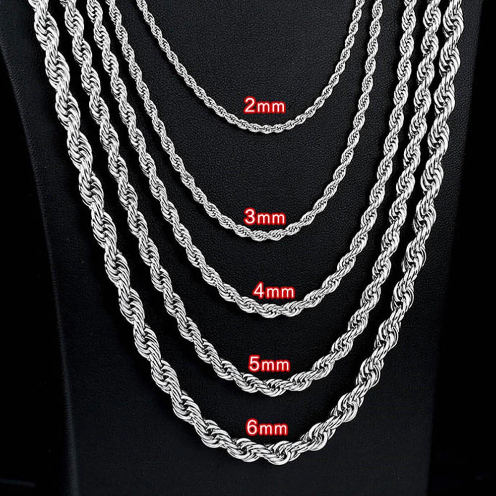 Stainless steel clearance rope chain