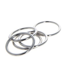 25mm O Ring Buckle Zinc Alloy O-Rings for pet leash fitness/yoga ring