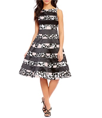 adrianna papell women's mikado fit & flare dress Adrianna Papell main image 0