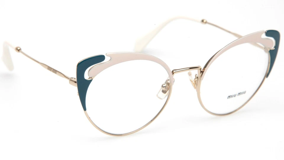 NUEVAS GAFAS MIU MIU VMU 50R 106-1O1 52-19-140mm B46mm Italia Foto 3 de 4