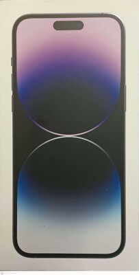 Original Apple Empty Box iPhone 14 Pro Max Deep Purple(No accessories/No Manual)