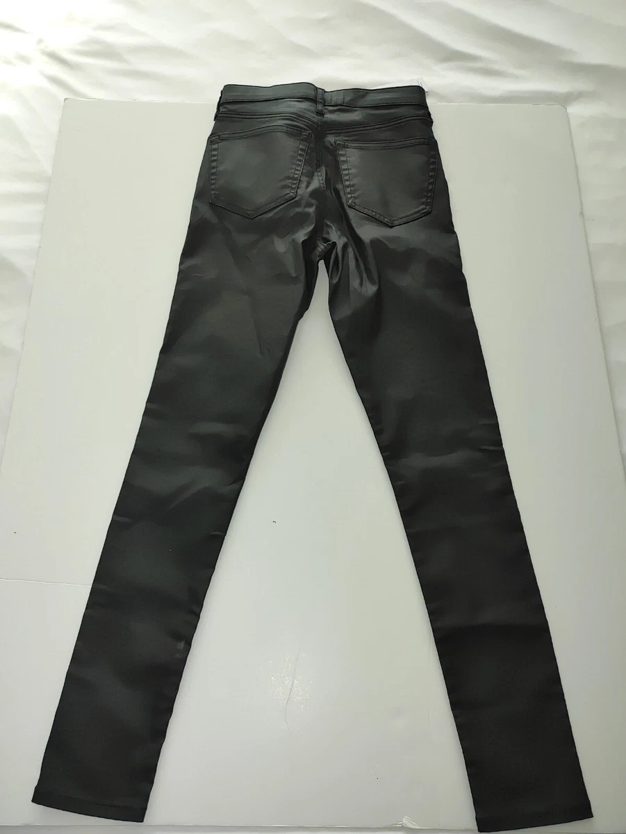 Leather jeans cheap topshop
