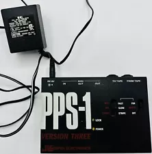 JL Cooper Electronics PPS-1 Version 3 Midi Synchronizer- Org Box, Manual, Cord