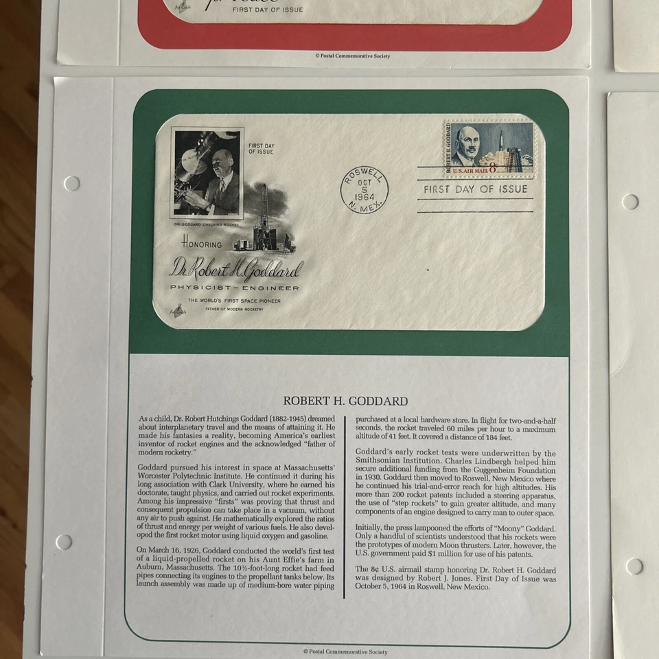 Stamps First Day of Issue stamps. Bundle 6. Science/Engineers - Image 2 of 4