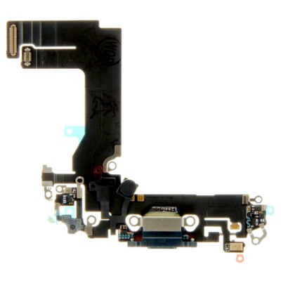 Flex Cable Charge Port Assembly for Apple iPhone 13 Mini Black PCB Ribbon 