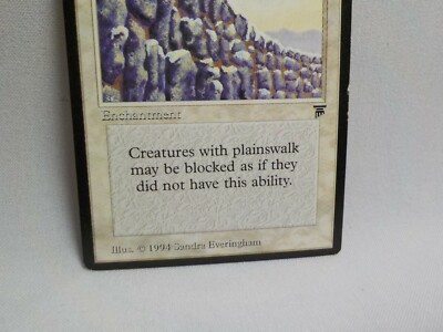 GREAT WALL MAGIC THE GATHERING LEGENDS MTG 1994 Trading Card #269