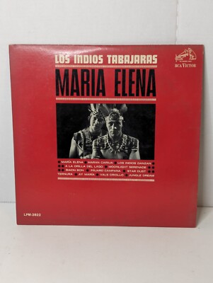 Vintage 1963 Music Album ''Los Indios Tabajaras'' By Maria Elena On Vinyl
