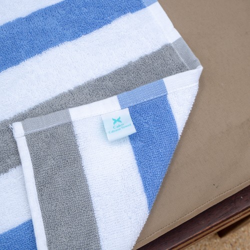 Cabo Cabana Beach Towels (Bulk Case of 24), Striped Color Options, 30x70, Cotton - 第 36/78 張圖片