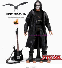 Perfect Hot Toys Mms210 1/6 Eric Draven The Crow Action Figure In Stock