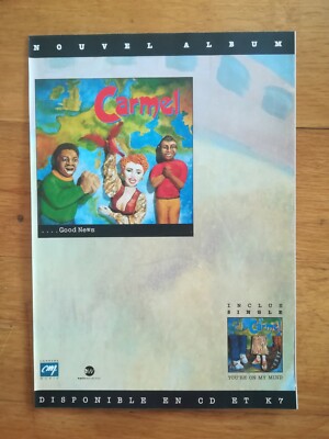 Pressefoto 90er Promotion - CARMEL - YOU'R ON MY MIND