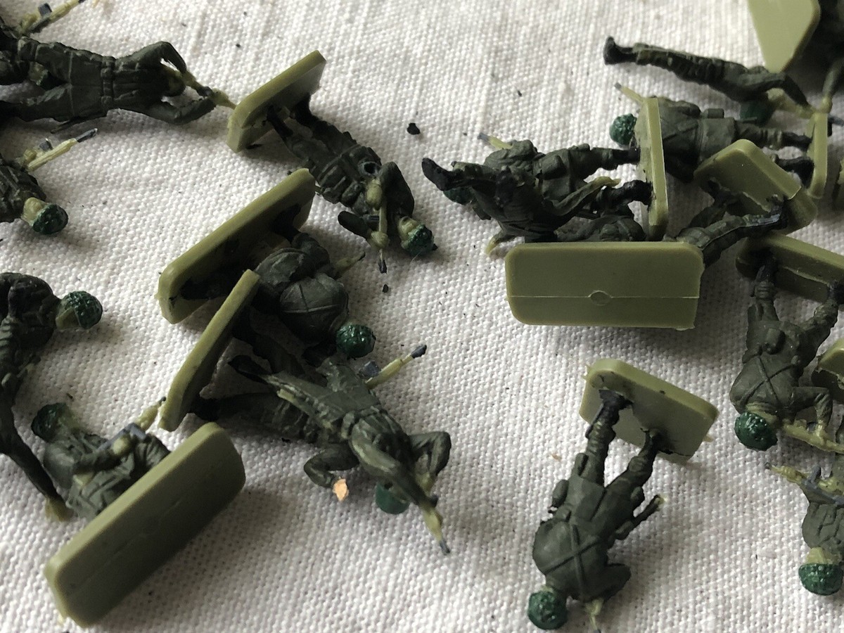 Petits Soldats Airfix 1/72 : US GI’s Infantry WW2 - Lot De 34 Figurines - Occasion