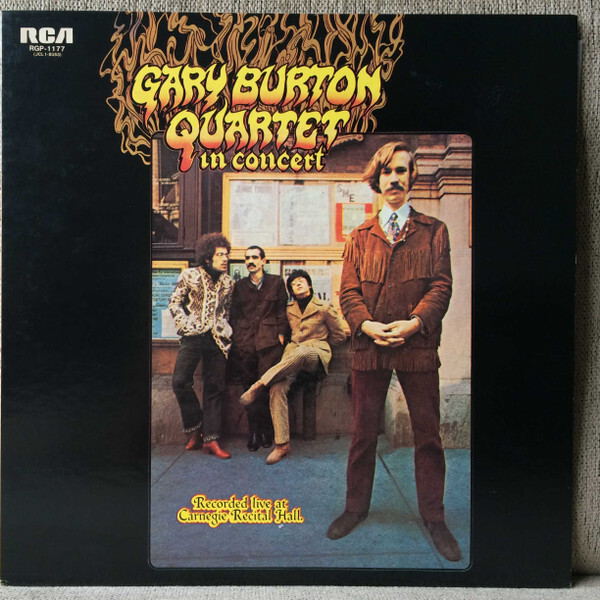 Gary Burton Quartet - In Concert, 1976 RCA RGP-1177 Japan Vinyl + OBI Gary Burton Quartet - In Concert, 1976 RCA RGP-1177 Japan Vinyl + OBI