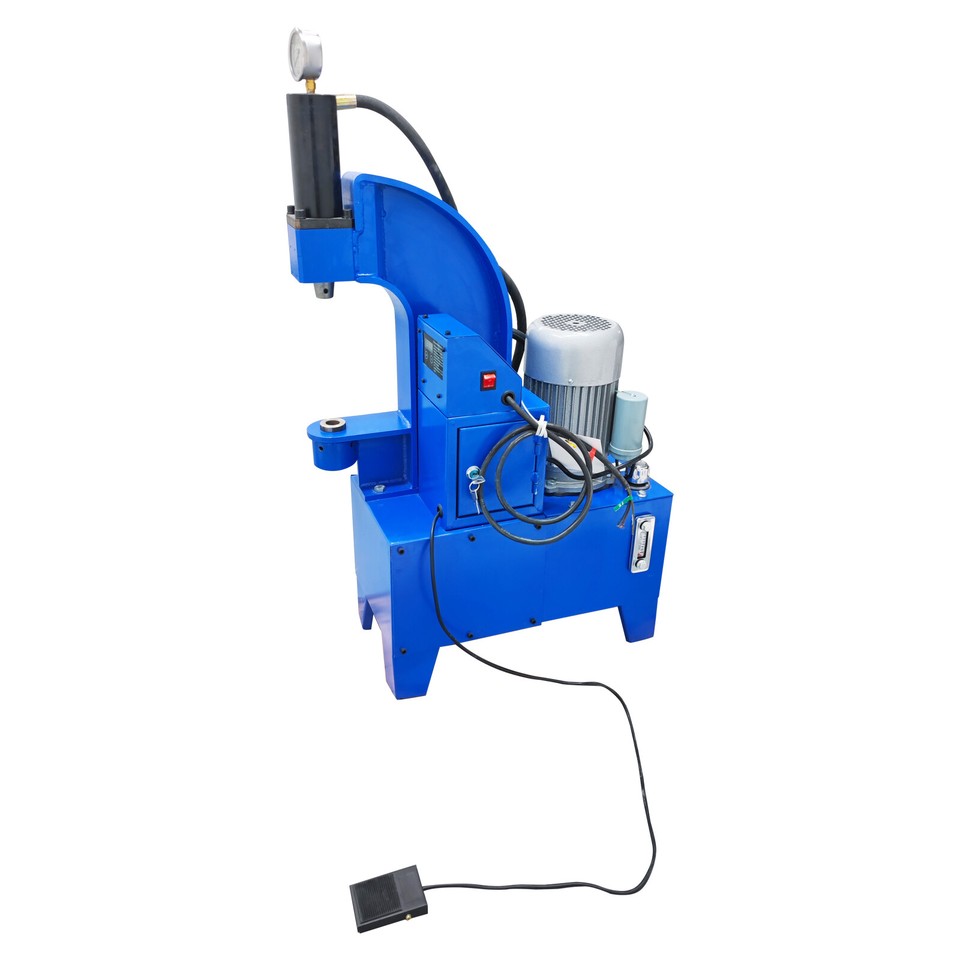 Vertical Electric Hydraulic rivet machine Pedal Operated Auto Feed ...