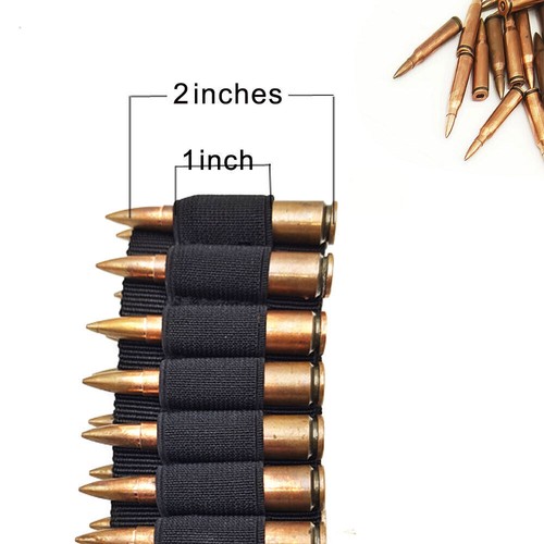 100 Round Rifle Bullet Cartridge Ammo Belt For .38 9mm 30-30 7.62x39MM - Picture 11 of 12