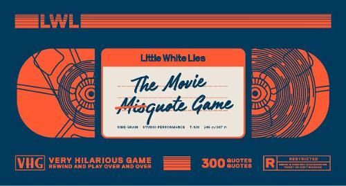 Movie Misquote Game, The by Little White Lies, New Book - Picture 1 of 1